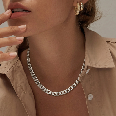 Ruby's Gold Cuban Link Necklace